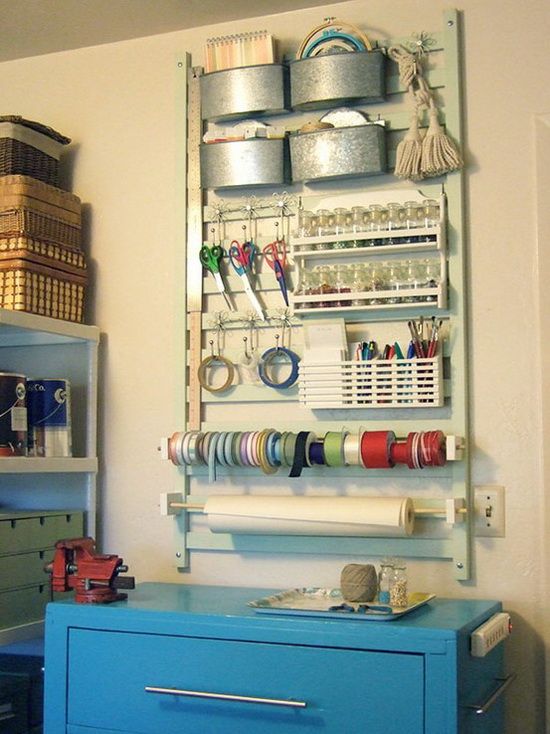Turn an Old Crib into a Craft Shelf, Art Table, Wall Decor + 7 More DIY